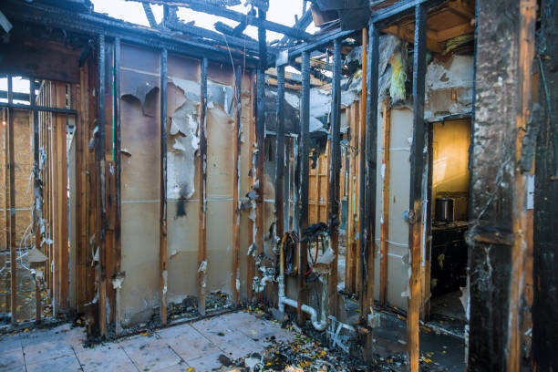 Professional Emergency Fire Cleanup technician working in Burlington, WA